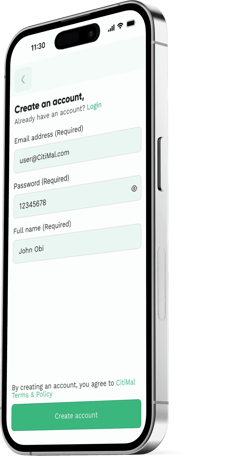Download CitMal mobile app